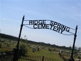 Ridge Spring Cemetery Ridge Spring Cemetery