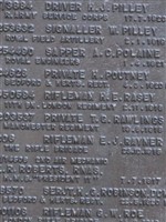 Rifleman E J Rayner
