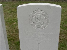 Rifleman G A Cheney