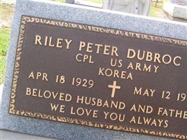 Corp Riley Peter Dubroc, Sr