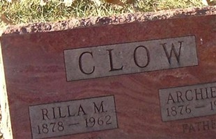 Rilla M Clow Rilla M Clow