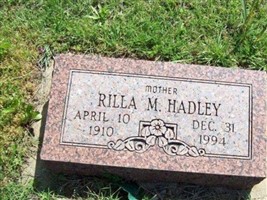 Rilla M Hadley