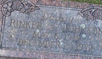 Rinker A. Johnson Rinker A. Johnson