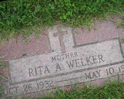 Rita A. Buckenmeyer Welker Rita A. Buckenmeyer Welker
