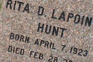 Rita D LaPointe Hunt