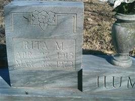 Rita M. Oliver Hume Rita M. Oliver Hume
