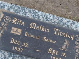 Rita Mathis Tinsley Rita Mathis Tinsley