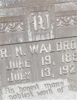 R. N. Waldrop R. N. Waldrop