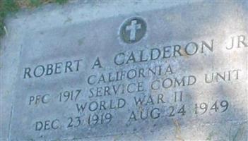 Robert A. Calderon, Jr