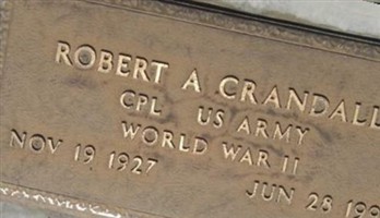 Robert A. Crandall Robert A. Crandall