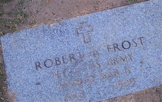 Robert A. Frost Robert A. Frost