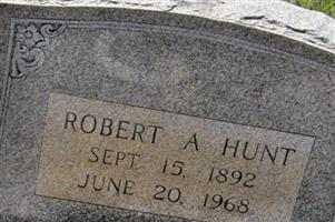 Robert A Hunt