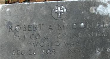 Robert A. McDonald