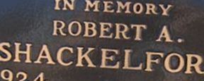 Robert A Shackelford Robert A Shackelford