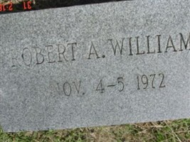 Robert A. Williams Robert A. Williams