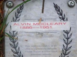 Robert Alvin Mccleary Robert Alvin Mccleary