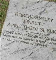 Robert Ansley Winsett Robert Ansley Winsett
