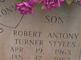 Robert Anthony Turner "Tony" Styles Robert Anthony Turner "Tony" Styles
