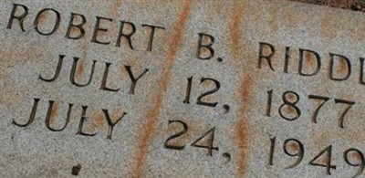 Robert B Riddle Robert B Riddle