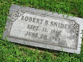 Robert B Snider Robert B Snider