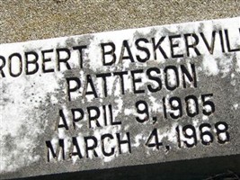 Robert Baskerville Patteson Robert Baskerville Patteson