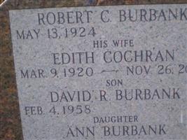 Robert C Burbank