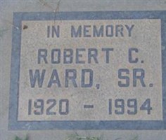 Robert C. Ward, Sr Robert C. Ward, Sr