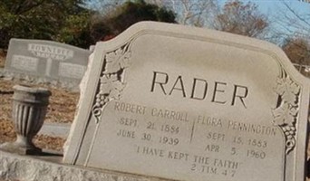 Robert Carroll Rader Robert Carroll Rader
