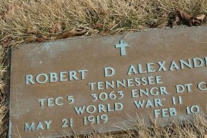 Robert D Alexander Robert D Alexander