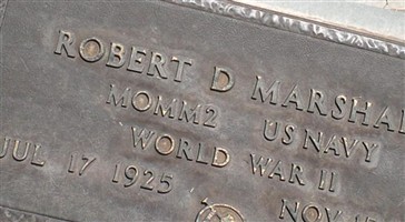 Robert D Marshall Robert D Marshall