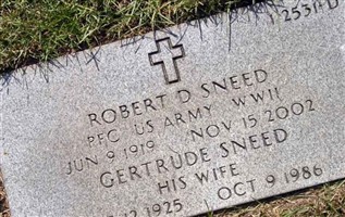 Robert D Sneed Robert D Sneed