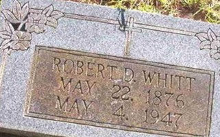 Robert D Whitt Robert D Whitt