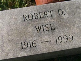 Robert D. Wise Robert D. Wise