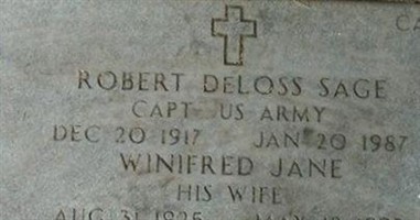 Robert Deloss Sage Robert Deloss Sage