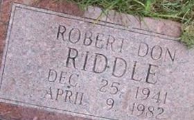 Robert Don Riddle Robert Don Riddle