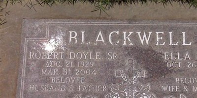 Robert Doyle "Bob" Blackwell, Sr