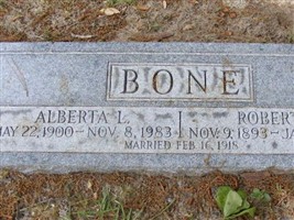 Robert Dozier Bone Robert Dozier Bone