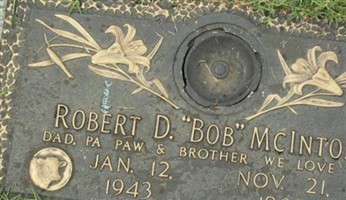 Robert Dwight "Bob" McIntosh Robert Dwight "Bob" McIntosh
