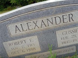 Robert E. Alexander Robert E. Alexander