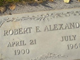 Robert E Alexander Robert E Alexander