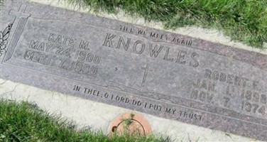 Robert E. Knowles Robert E. Knowles