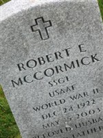 Robert E McCormick