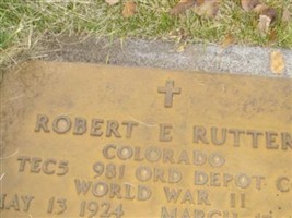 Robert E Rutter