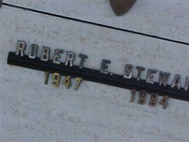 Robert E Stewart Robert E Stewart