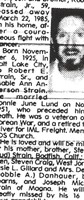 Robert E Strain, Jr Robert E Strain, Jr