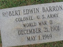 Robert Edwin Barron, Jr