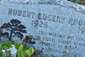 Robert Eugene Adolph Robert Eugene Adolph