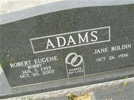 Robert Eugene "Bobby" Adams