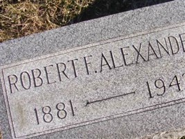 Robert F. Alexander Robert F. Alexander