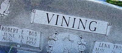 Robert F. "Bob" Vining Robert F. "Bob" Vining
